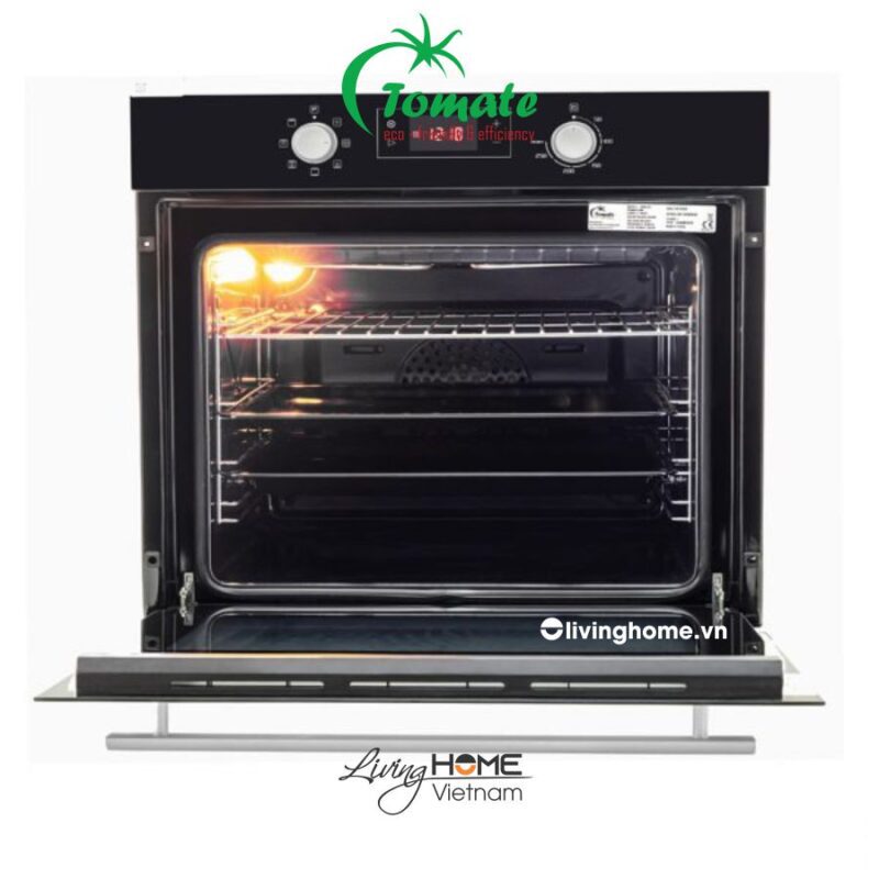 Lò nướng Tomate Tom 241 thiết kế chuẩn Châu Âu, 7 chức năng