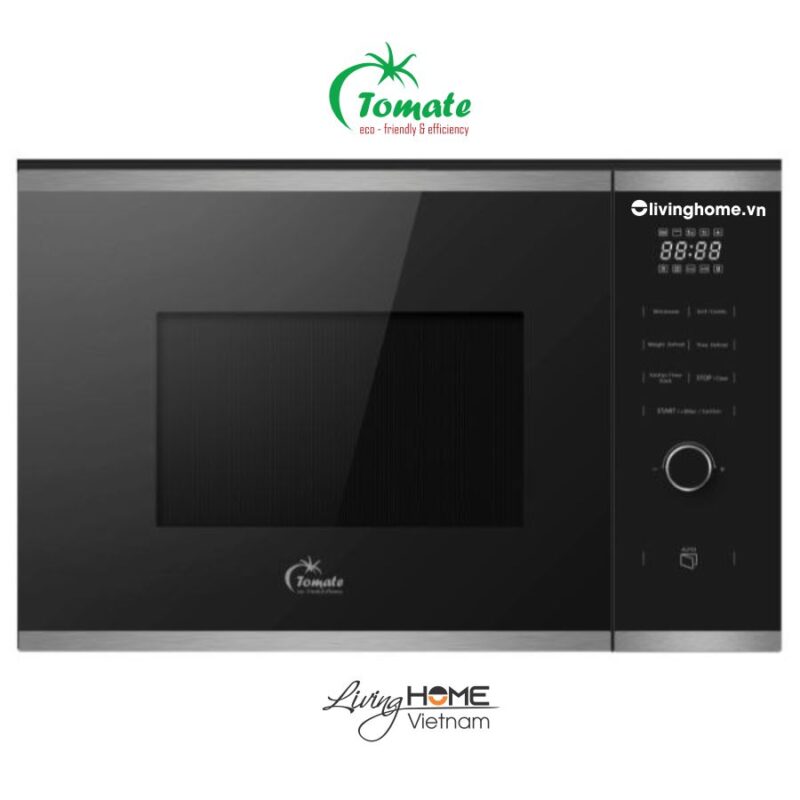 Lò vi sóng Tomate TOM MW-225 Âm tủ 25 lít 8 chức năng