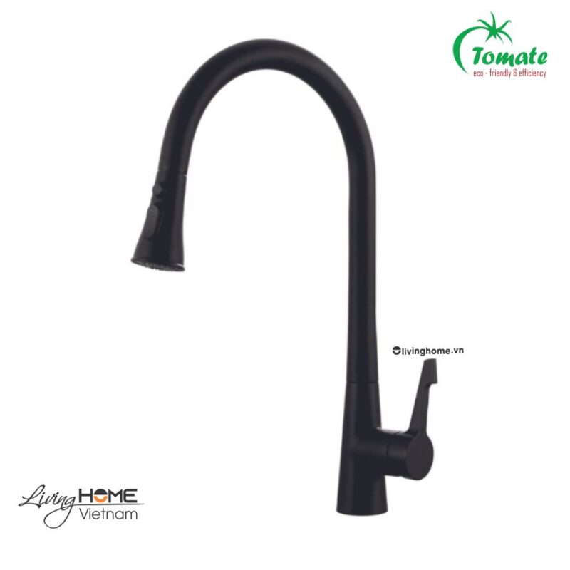 Vòi rửa chén Tomate TOM6046-1BL 2 chế độ tia nước